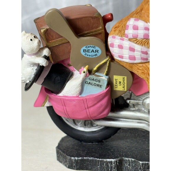 The Muppets Select Series 1 Fozzie Bear & Scooter Action  Wocka Wocka Fozzie Bear Muppet Motorcycle Mania Figure Hamilton